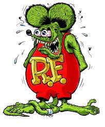 Seeing a picture of henry ford using a sledge hammer on a fiberglass trunk lid was enough to give ed the fantastic idea to begin building fiberglass ed roth cars. Rat Fink Wallpapers Artistic Hq Rat Fink Pictures 4k Wallpapers 2019