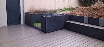 Retenue ardoise bordure / éditeur de livres spécialisés, informatique, sciences et techniques, btp, audiovisuel, vie pratique et artisanat, catalogue de publications. Retenue En Ardoise Escalier Et Realisation D Une Terrasse En Bois Composite Arstil Paysagistes Designer Conception Amenagement De Jardins Morbihan Bretagne