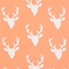 Our online fabric store offers printed and solid knits at the lowest prices. Coral Peach Knit Fabric With Deer Stag Animal Kawaii Fabric Shop