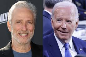 Jon Stewart accuses Biden of being 'Trumpian' by shutting down questions  about his re-election bid : r/politics