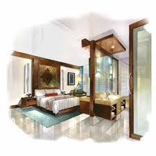 Hand Rendering The Floor Amazes Me Teach Me How Interior Design Renderings Interior Architecture Design Interior Design Sketches