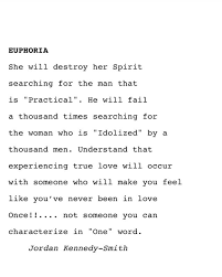 Euphoria Screenwriter Writer Pinterest Poetry Create Share Repost Jordankennedysmith Quotes Notepad Deep Know Screenwriting Never Been Loved Quotes