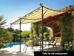 Toile de pergola leroy merlin. Toile De Toit Pour La Pergola Hossegor 3 X 4 M Ecru Leroy Merlin