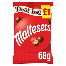 Mix karo syrup, sugar, and cocoa; Maltesers Chocolate Treat Bag 68g Watts Farms