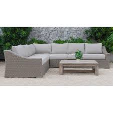 .traditionally shaped rattan sofas with two and three seater sofas as well as chairs that go with them, but you can also get the increasingly popular form or sofa; Outdoor L Shaped Sofa Garden L Shaped Rattan Furniture Collections Wood Wc7 Acacia Material H1983s Half Round 6mm Fabric Of 003 Frame Aluminum