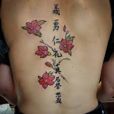 🇨🇦 # calgarytattoo # rileyhogantattoos # bushidotattoo @truetubes @silverbackink # stupidblack @ipowerwatch2017 @cheyenne_tattooequipment @stencilstuff @ bushido tattoo Bushido Code Sakura By Shaaolin Electric Citizen Facebook