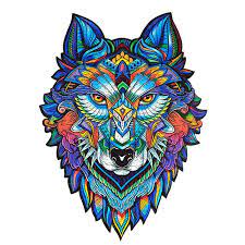 Us orders of $35+ from any participating shop now ship free. Unique Wooden Animal Jigsaw Puzzles Mysterious Wolf Puzzle Gift For Adults Kids Educational Fabulous Gift Interactive Games Toy Buy At A Low Prices On Joom E Commerce Platform
