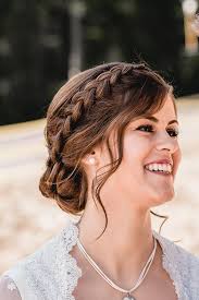 Flechtfrisur Braut Flechtfrisuren Braut Frisur Braut Und Dirndl Frisuren Flechten