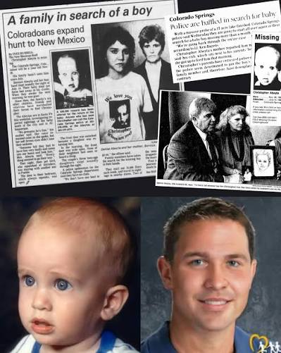 The Skeleton - NCMEC has released a new age-progression image of  Christopher Abeyta, who was just seven months old when he went missing from  his crib at the foot of his parents'