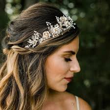 Pieza de cabello para novia, peineta personalizada, accesorio para el  cabello con plumeria hawaiana, boda en la playa, tocado, fascinador,  tropical, pinza para el cabello con flores de seda