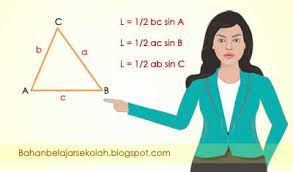 Diketahui segitiga sembarang mempunyai panjang 10 cm. Luas Segitiga Jika Diketahui Dua Sisi Satu Sudut