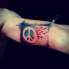 The peace tattoo and this form will suit mean who love black ink, as well as cool art. 27 Amazing Peace Tattoo Ideas With Meanings Body Art Guru