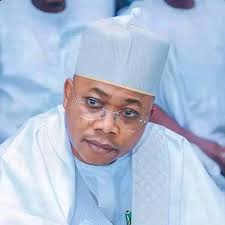 Former Koboko Woman MP, Margaret Baba Diri's body at St Charles Lwanga  College grounds in Koboko District for the joint West Nile region council  sitting. Baba Diri died last Thursday, due to