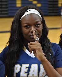 Pearl High School coach Lacey Kennedy surprises her Lady Pirates