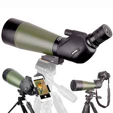 Amazon Com Gosky 20 60x60 Hd Spotting Scope With Tripod Carrying Bag And Scope Phone Adapter Bak4 45 Deg Spotting Scopes Phone Mount Smartphone Photography
