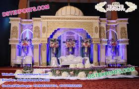 Any theme party (bangle, blue & white, mughal , red & black,octopus, lehariya,) ,any type of home decoration, pls. Mughal Theme Wedding Stage Decoration
