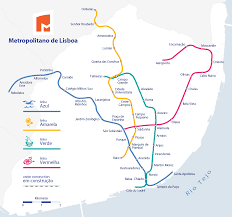 Зал ожидания и выходы на посадку. Datei Metro Lisboa Route Map Only With Routes In Operation Png Wikipedia