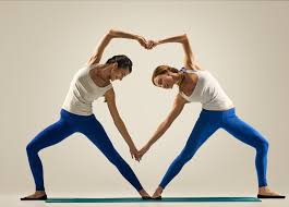 Slowly bend your knees into a lunge position, so your right thigh is parallel to the floor. Partner Yoga Poses Easy 11 Easy Yoga Poses For Two People Friends Partners And Lovers