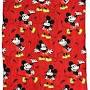 Mickey 45 X 60 Fleece Throw Blanket | Fun Mickey Mouse Fleece Soft Throw Blanket For Girls & Boys | Lightweight Fabric Bed Cover | Cool Bedroom Decor from www.amazon.com