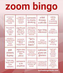 Zoom Bingo Someone Had To Make It Zoom How to add your background: zoom bingo someone had to make it zoom