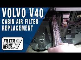 Volvo recommends replacing the cabin air filter every 15,000 miles. How To Replace Cabin Air Filter 2004 Volvo V40 Cabin Air Filter Volvo V40 Volvo