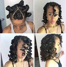 These knots can be created with ant length of hair as the bantu knots can be created in many different sizes. Pin On Beaute