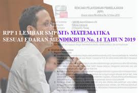 Terdiri dari bait yang ganjil b. Contoh Rpp Satu Lembar Pelajaran Matematika Kelas 7 Dan 8 Smp Mts Semester Ganjil Kantjiel Id
