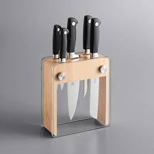Glass Knife Block Set