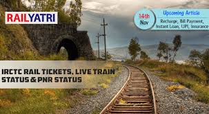 irctc rail tickets live train status pnr status railyatri