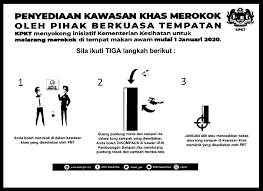 So it looks like the smoking restriction is happening for real in 2020. Kpkt S Smoking Area Guidelines Simple Makeshift No Littering Codeblue