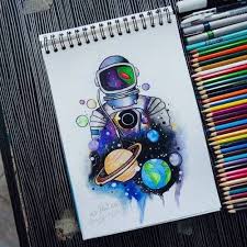 Easy drawing trickstimestamps:00:12 how to draw easy with acrylic paint02:38 drawing with spirogragh ( ring 105, wheel 63, 80 )03:57 diy with master pastel c. Cool Art Space Drawings Planet Drawing Marker Art