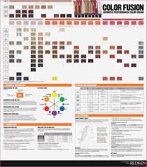 Redken Fusion Color Chart Redken Color Gels Hair Color Chart