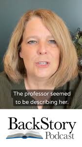 Please find and follow my new podcast, BACKSTORY