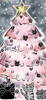 We have a massive amount of desktop and mobile backgrounds. Pink Christmas Tree Wallpaper Iphone 1125x2436 Wallpaper Teahub Io