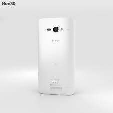 HTC J Butterfly White 3D model ...