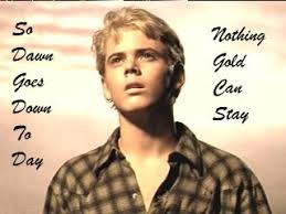 Johnny later refers to the poem in his last words to ponyboy stay gold! and in his letter which ponyboy received after johnny's death. Nothing Gold Can Stay By Xxrazorbladelovexx On Deviantart