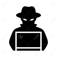 Such hackers often have no particular care for the rule of law, the systems that they disrupt, or what ill effects that they cause. Black Hat Hacker With Laptop Computer Flat Vector Icon For Apps Royalty Free Cliparts Vectors And Stock Illustration Image 80812844