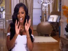 The real housewives of atlanta star confirmed on instagram that she's engaged to simon guobadia after posting a photo that sparked rumors of a betrothal. Rhoa Gif Find Share On Giphy Housewives Of Atlanta Giphy Real Housewives