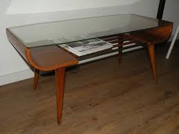 Retro 50s Coffee Table Glass Wood And A Mag Shelf Perfect Coffee Table Retro Coffee Tables Coffee Table Vintage