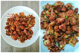 Ayam goreng literally means fried chicken in malay (including both indonesian and malaysian standards). Qkhwwkkp3rhmgm
