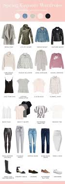 Casual Chic Spring Capsule Wardrobe Olive Ivy Casual Chic Spring Spring Capsule Wardrobe Summer Capsule Wardrobe