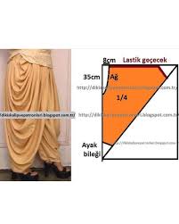 Gunaydin Dostlar Bahar Geldi Ve Baharlik Salvar Kaliplari Dikiskalipvepatronlarisalvar Shal Blouse Pattern Sewing Harem Pants Pattern Pants Sewing Pattern