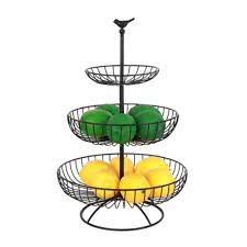 Ed1 «chiisana inori» — рицуко окадзакиed. 3 Tier Fruit Basket Stand Metal Fruit Tray European Iron Rack Hollow Fruit Plate Holder Kitchen Food Snacks Storage Basket Storage Baskets Aliexpress