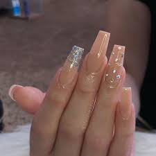 Coffin shaped nails are all the coffin nails designs summer coffin nails ombre simple acrylic nails coffin shape nails fall. 15 Lastest Coffin Shape Peach Nails Styles Make You Stylish Peach Nails Pretty Acrylic Nails Coffin Nails Designs