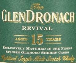 Glendronach Revival 15 Years Old Dramlicious Com
