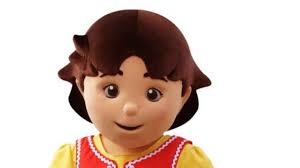 Female cartoon character illustration Heidi (Hire and book a mascot for  your event ShowBird)