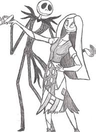 How do you draw jack the skeleton? How To Draw Jack Skellington And Sally Together How To Images Collection