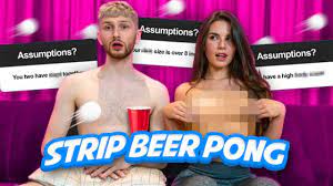 If you have ever played beer pong, then strip and dare is your game. Strip Beer Pong Ft Lauren Alexis Youtube