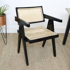 Great savings & free delivery / collection on many items. Black Wood Cane Chair