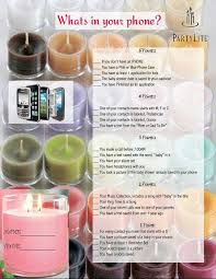What S On Your Phone Game Www Partylite Biz Mrowca Partylite Party Lite Candles Home Party Games